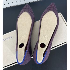Rothy’s pointed toe Berry Lattice stitch
